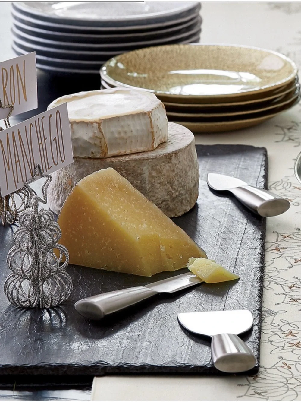Crate & Barrel Slate 12